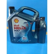 น้ำมันเครื่องเชลล์ Shell HELIX HX7 10W-30 กึ่งสังเคราะห์ดีเซล (6+1L)