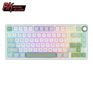 RK Royal Kludge RKR75  SkyCyan Gasket Wired Mechanical Keyboard