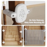 WAY 2Pcs Baby Gate Banister Adapter, Retractable Pressure Mounted Universal Banister Adapter Kit, Ea