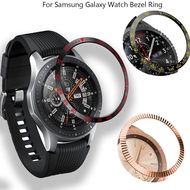 For Samsung Galaxy Watch 46MM/Gear S3 Frontier Bezel Ring Adhesive Cover Smart Watch Accessories Anti Scratch Metal