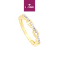HABIB Diamond Ring in 375/9K Yellow Gold 264900922(YG)