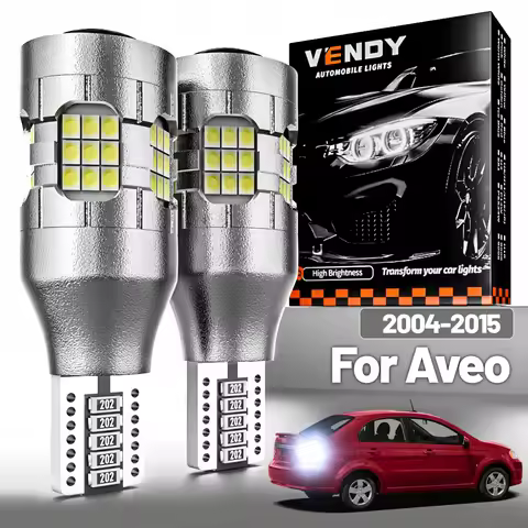 2pcs LED Reverse Light For Chevrolet Aveo 2004-2015 Backup Lamp 2005 2006 2007 2008 2009 2010 2011 2