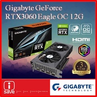 Gigabyte GeForce RTX 3060 EAGLE OC 12GB GDDR6 192bit Graphic Card ( GV-N3060EAGLE OC-12GD )