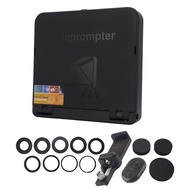 Sprcsg TC7 Foldable Portable Teleprompter for Smartphone Tablet SLR Camera with Remote Control
