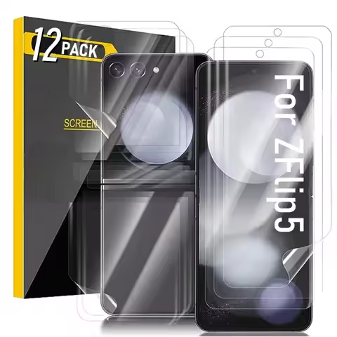 Flip5 Hydrogel Film For Samsung Galaxy Z Flip 5 5G Soft HD Full Cover Hinge Protective Anti-scratch 