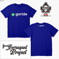 Kaos Baju Goride Go Ride Powered By Gojek Kaos Perusahaan - JP