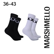 Mashmllo Long Socks/ Band Motif Socks Premium Old School Socks•Bangbenoo