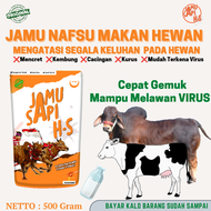 JAMU HS JAMU HEWAN CEPAT GEMUK PENGGEMUK DAN ALAMI PENYUBUR SUSU HEWAN ANTI VIRUS PMK SAPI KAMBING D