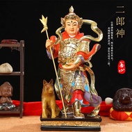 Erlang God Statue Household Temple Worship Shengzhenjun Yang Sheng Living Room Town House Lucky Fort