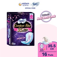 SOFY Body Fit Night Slim Wing 35.5cm x 16 Pcs
