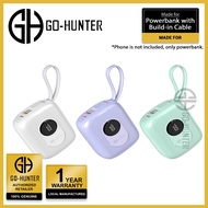 Hoda 10000mAh Build-In Dual Cable Power Bank with CCC Certified Fast Charging