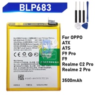 BLP683 for OPPO A7X A7S F9 Pro F9 C2 Pro Realme 2 Pro and C2 Pro Battery + Tool
