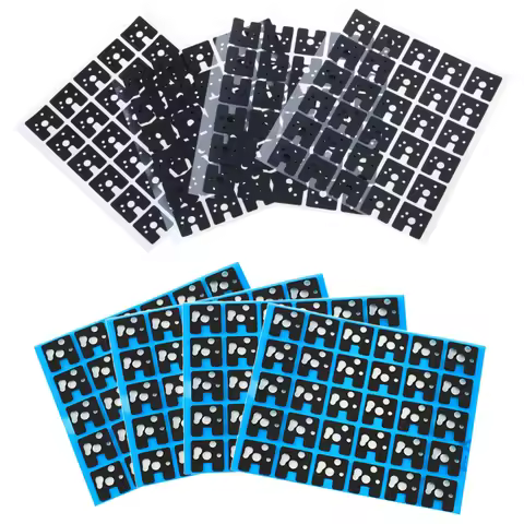 120pcs IXPE Foam Switch Stickers Poron Foam Gasket 0.4mm EVA Keyboard Switch Reduce Empty Noise for