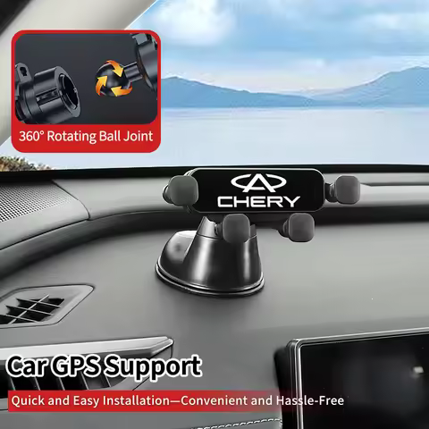 Gravity Car Cell Phone Holder Suction Cup Base Universal GPS Mount For Chery Fulwin QQ Tiggo 3 5 2 7