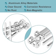 3Pack Tuning Fork Set Chakra Tuning Forks (128Hz, 256Hz, 512Hz) Tuning Fork Kit for Healing, Chakra,