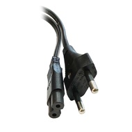 สายไฟ  AC POWER CORD 2 รูกลม   (มอก.)  ผลิตในประเทศไทย 