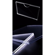Acrylic Card Slot A4 Slot Photo Single Double-Layer Plexiglass Slot Acrylic Plate Customization