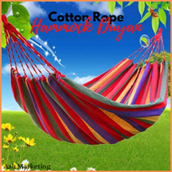 Portable Cotton Rope Outdoor Hammock Duyan Strong Enough Easy to Carry Easy Fixing For Outdoor Sport
