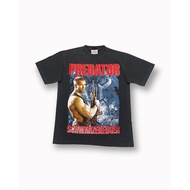 New MOVIE SHIRT PREDATOR ARNOLD SCHWARZENEGGER MODERN BOOTLEG T-SHIRT Size L