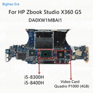 For Zbook Studio X360 G5 Main Board DA0XW1MBAI1 L32562-601