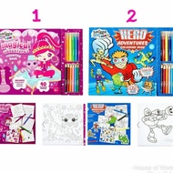 Smiggle KOOKY Coloring BOOK - Coloring BOOK - Coloring SMIGGLE Image BOOK