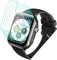 Futanwei [5 Pack] for Banlvs Smart Watch G62 Screen Protector 1.85" Soft PET Film [Case Friendly] [A