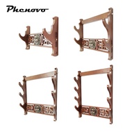 [Phenovo] Sword Stand, Sword Holder, Sturdy Samurai Sword Stand, Chinese Flute Stand for Japanese Sw