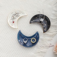 Moon Jewelry Plate Phnom Penh Ring Earring Tray Decorative Plate Foreign Trade Plate Source Manufact