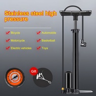 High Pressure Bicycle Pump With Gauge 160 PSI Air Pump for Bike/Motorcycle/MTB/Car Pam Basikal Pam T