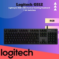 Logitech G512 Carbon Lightsync RGB Mechanical Gaming Keyboard with GX Switches