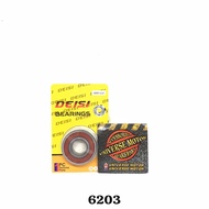 PER5PC BEARING LAHER 6203 HONDA YAMAHA SUZUKI KAWASAKI