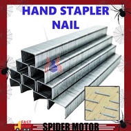 STAPLER NAIL BOOKLET HAND STAPLER GUN 1006J 1006 J SIZE 10MM X 8MM IN A BOX 30PCS