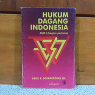 Original Indonesian Trade Law Book - Volume 1 (First Part)