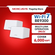 Mercusys BE9300 WiFi 7 Whole Home Mesh System Halo H47BE (2-Pack) (Powered by TP-Link)