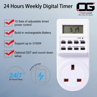 Sum 24 hours 3Pin Plug In Timer Digital Timer  / Analog Timer Programmer Timer 13A  With SIRIM Appro