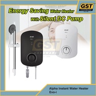 Alpha Water Heater with Pump Heater Shower with Pump Shower Water Heater DC Pump Pemanas Air Mandi A