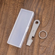 Titanium Alloy แบบพกพา EDC Pry Bar ไขควง Unboxing ที่เปิดขวดสามารถ Pry เปิด Jar A Good Helper สําหรั