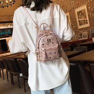 VVIJ9893กระเป๋าสะพายตอกหมุดผู้หญิง2021ใหม่แฟชั่นสไตล์เกาหลี All-Match กระเป๋าเด็กนักเรียน Schoolbag Leisure กระเป๋าสะพายเดินทางแฟชั่น