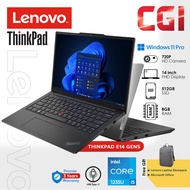 Lenovo 14" ThinkPad E14 Gen 5 Laptop i5-1335U 8GB RAM 512GB SSD WUXGA IPS MOHS 3YOnsite - 21JKCTO1WW
