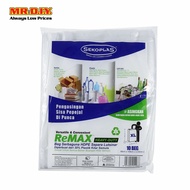 SEKOPLAS ReMAX Semi Transparent HDPE Garbage Bag XL Size (10pcs)