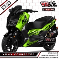 Stiker Striping XMAX Connected 250 New Full Body Variasi Desain Lamborghini