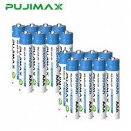 PUJIMAX 16pcs/12pcs/8pcs/4pcs/2pcs 1.2V AAA300mAh Ni-MH Rechargeable Battery, High Performance, Stab