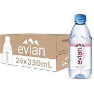 Evian Natural Mineral Water From France 24 x 330ml
