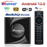 Woopker X88 PRO 13 Smart TV Box 13 TV Box RK3528 4GB 64GB 8K HD Media Player WIFI6 BT5 OTA Upgrade A