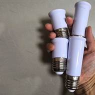 65mm 95mm 12cm E27 to E27 Base Lamp Socket plug extender for LED light Bulb extend Adapter Extension