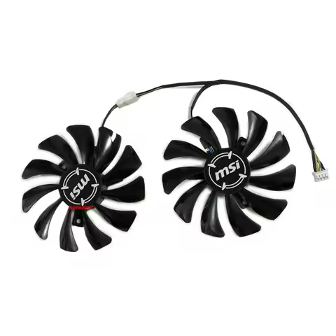 PLD09210S12HH,Graphics Cooler,2Pcs/Set,Video Card Fan,For MSI GTX1060 MINING,For MSI RTX 2060 SUPER,