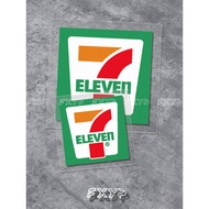 Pengxi 711 Convenience Store Creative Car Reflective Stickers 7 Aberdeen LOGO Motorcycle Electric Ca