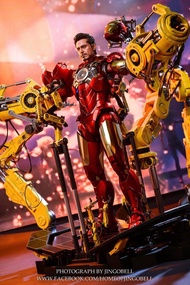 全新啡盒未開封 Hottoys Hot Toys MMS462D22 MMS462 D22 Iron Man 2 Ironman Mark IV 4 with Suit-Up Gantry Marve