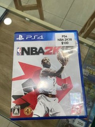 PS4 NBA 2K18 遊戲片 電玩 相關電動 台東