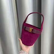 中古包 Ferragamo菲拉格慕 手提禮物桶包